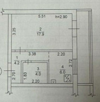 Продается 1 комнатная квартира, ул. Гаргаева (Текстильщик) арт 3769