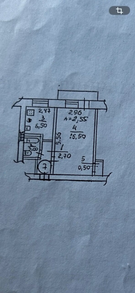 Продается 1 комнатная квартира, ул. Саврасова, ориентир Кировский горгаз, арт. 5693