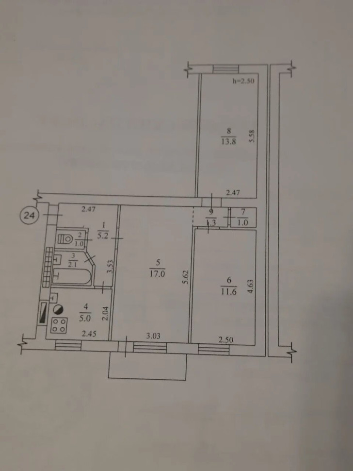 Продается 3 комнатная квартира, ул. Тамбовская, арт. 5648