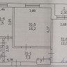 Продается 2 - х комнатная квартира, пл. Грибиниченко арт 1146